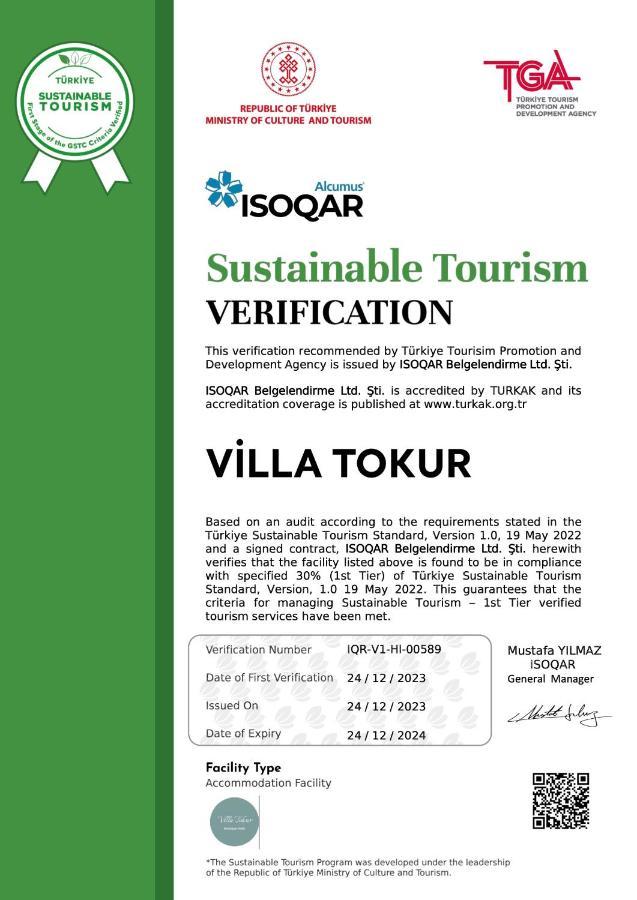 Hotel Villa Tokur Datça Eksteriør billede